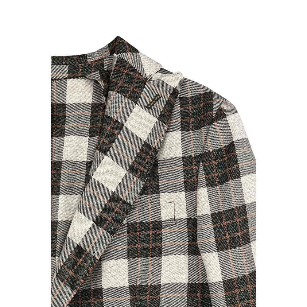 Roberto Pepe Luxury Green Viscose Men Men's Jacket