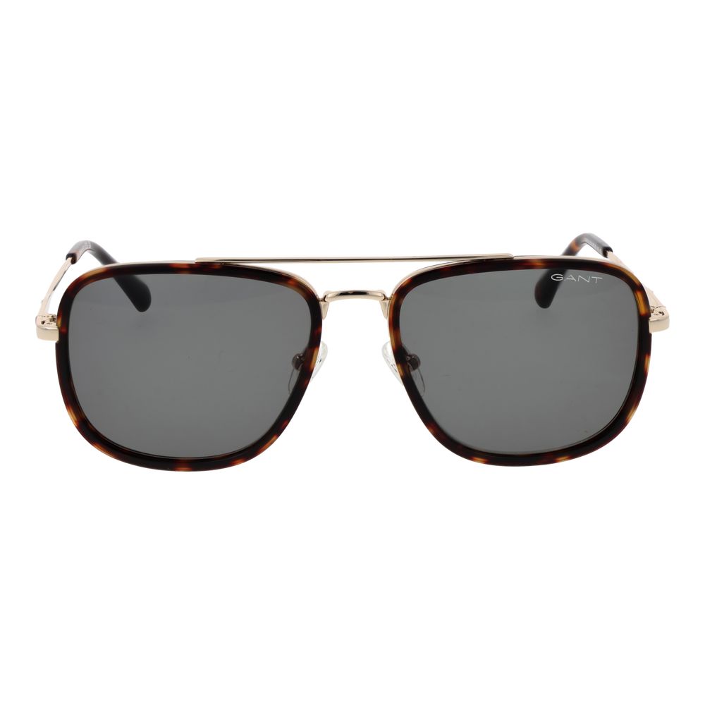 Gant Brown Metal Men's Sunglasses