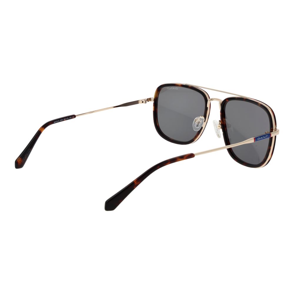Gant Brown Metal Men's Sunglasses