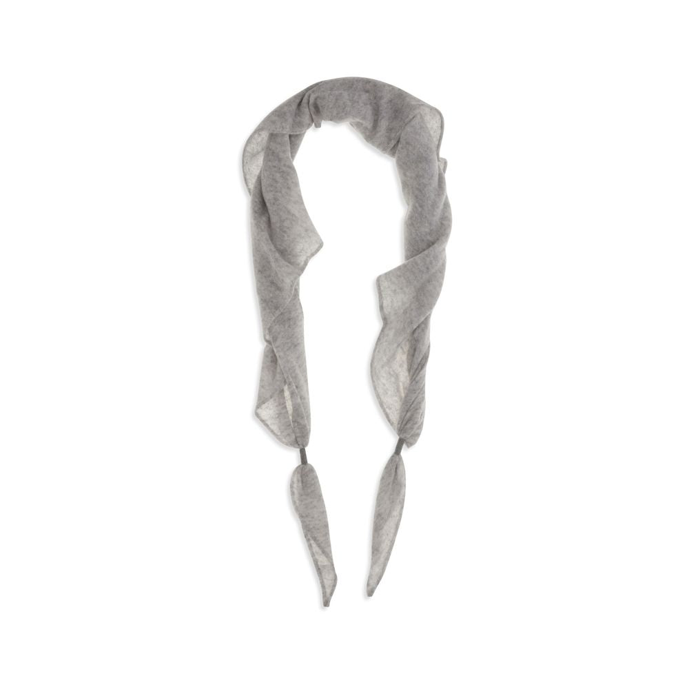 Brunello Cucinelli Gray Cashmere Women's Foulard