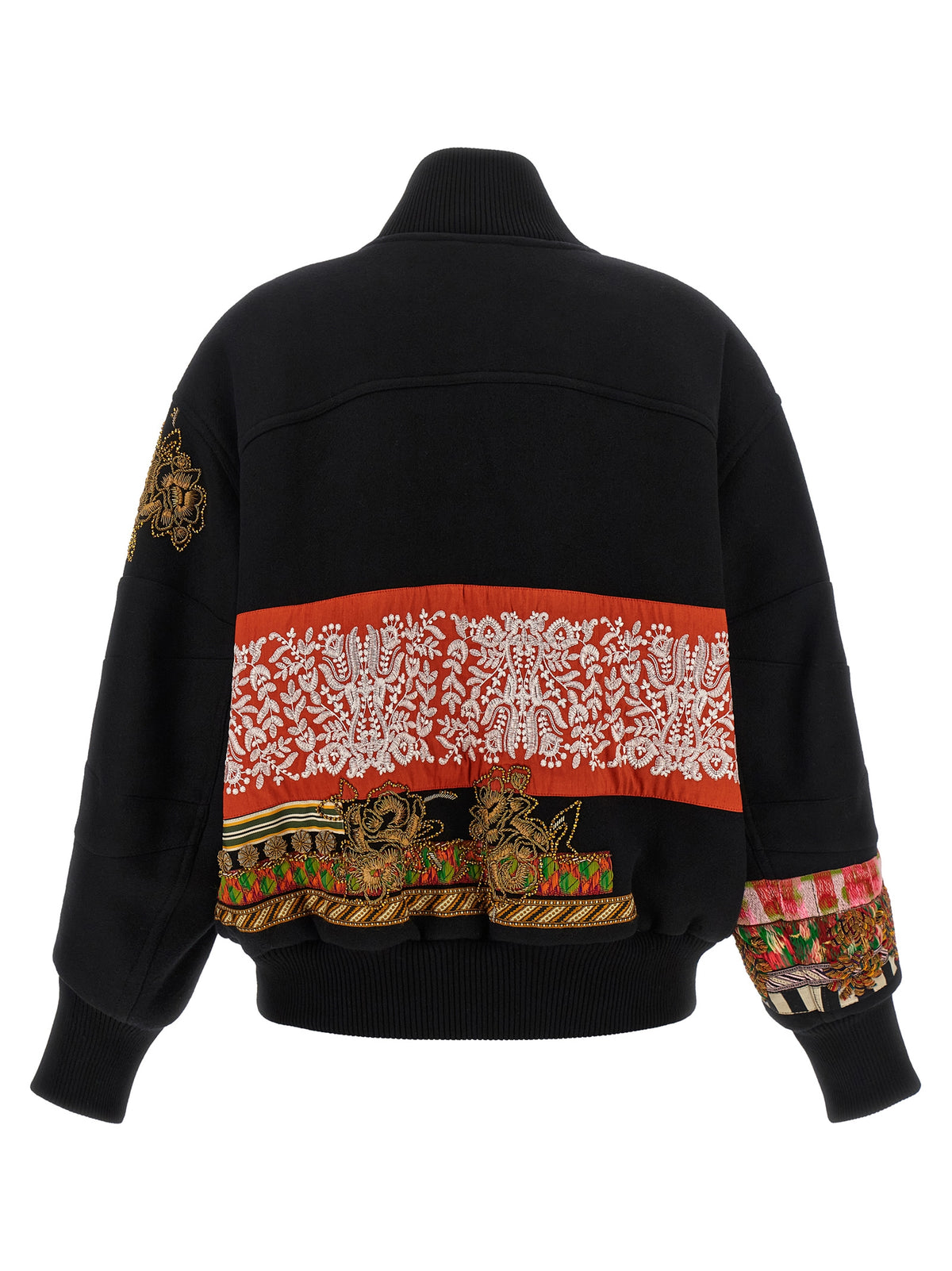 Dries Van Noten Multicolor Wool Women's Bomber