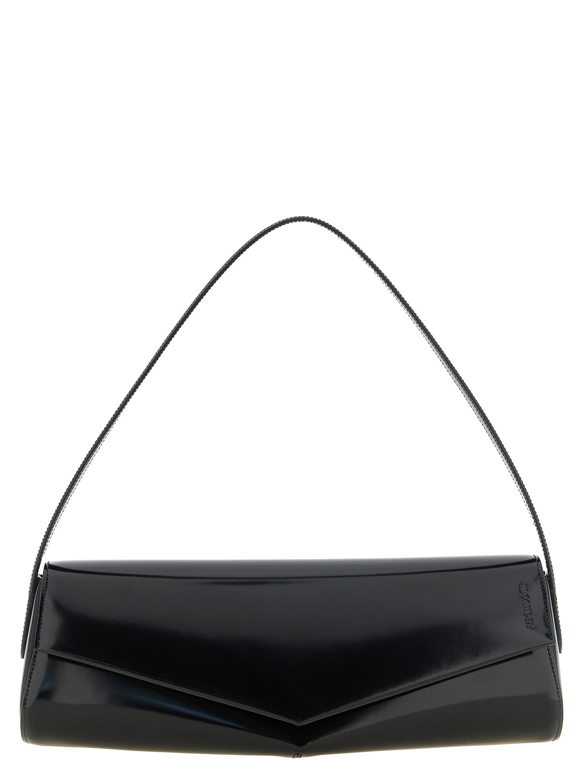 Jil Sander Black Calfskin Shoulder Women's Bag