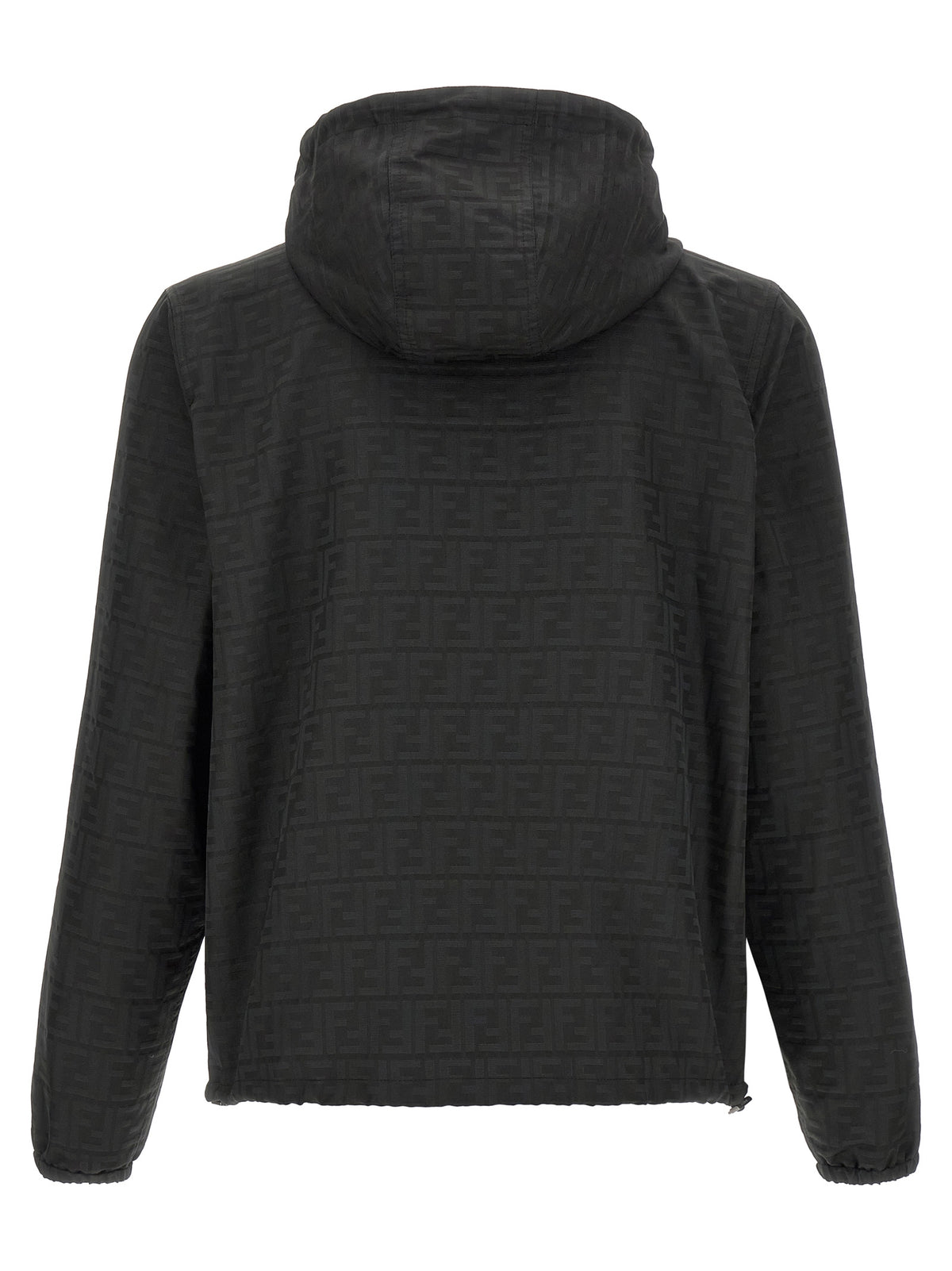 Fendi Black Polyester Shell Men's Jacket