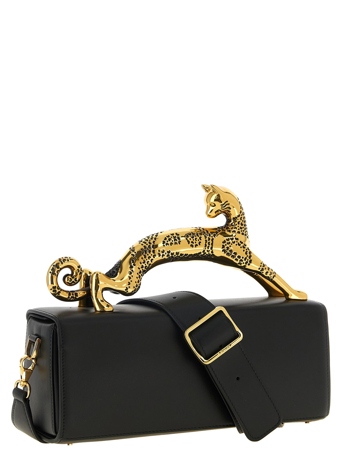 Lanvin Black Calfskin Women's Handbag