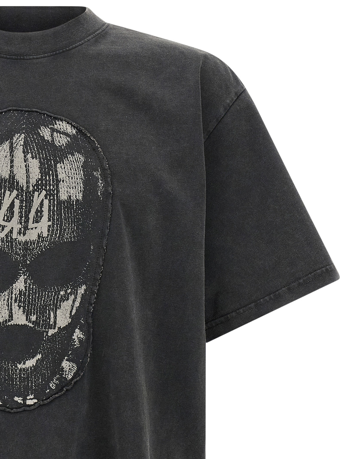 44 Label Group Black Cotton Men's T-Shirt
