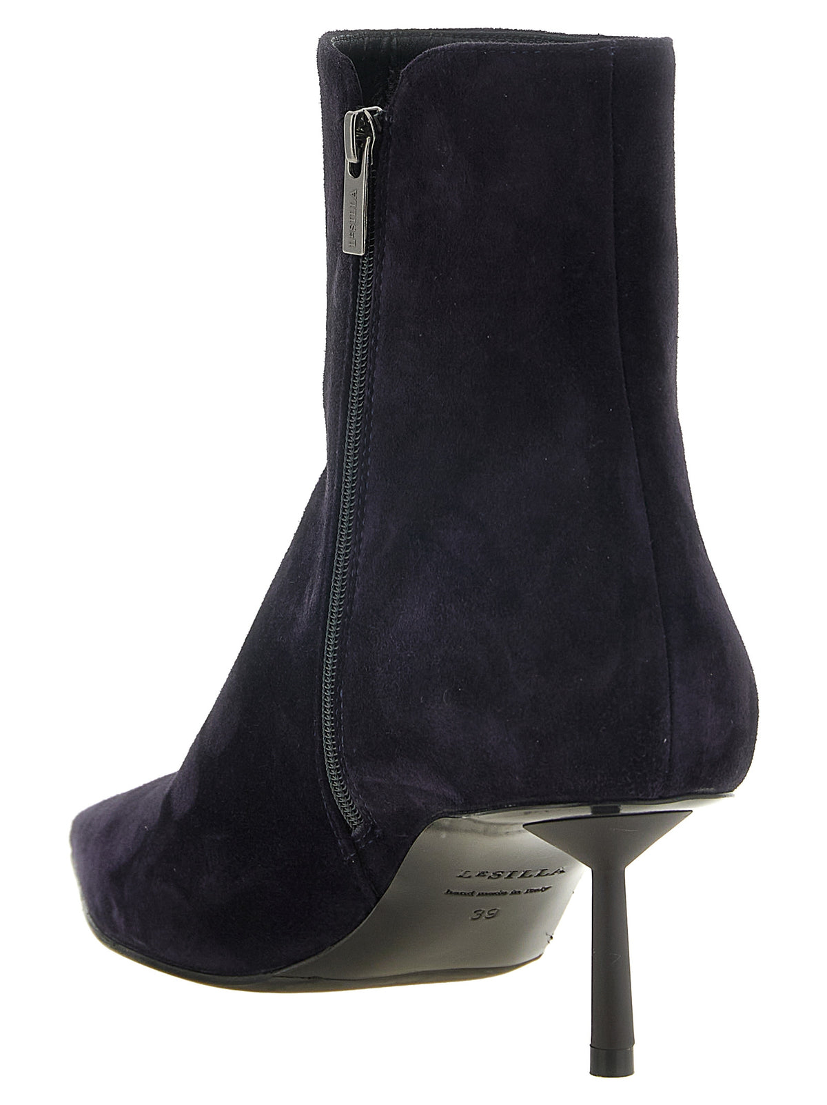 LE SILLA Blue Lambskin Ankle Women's Boots