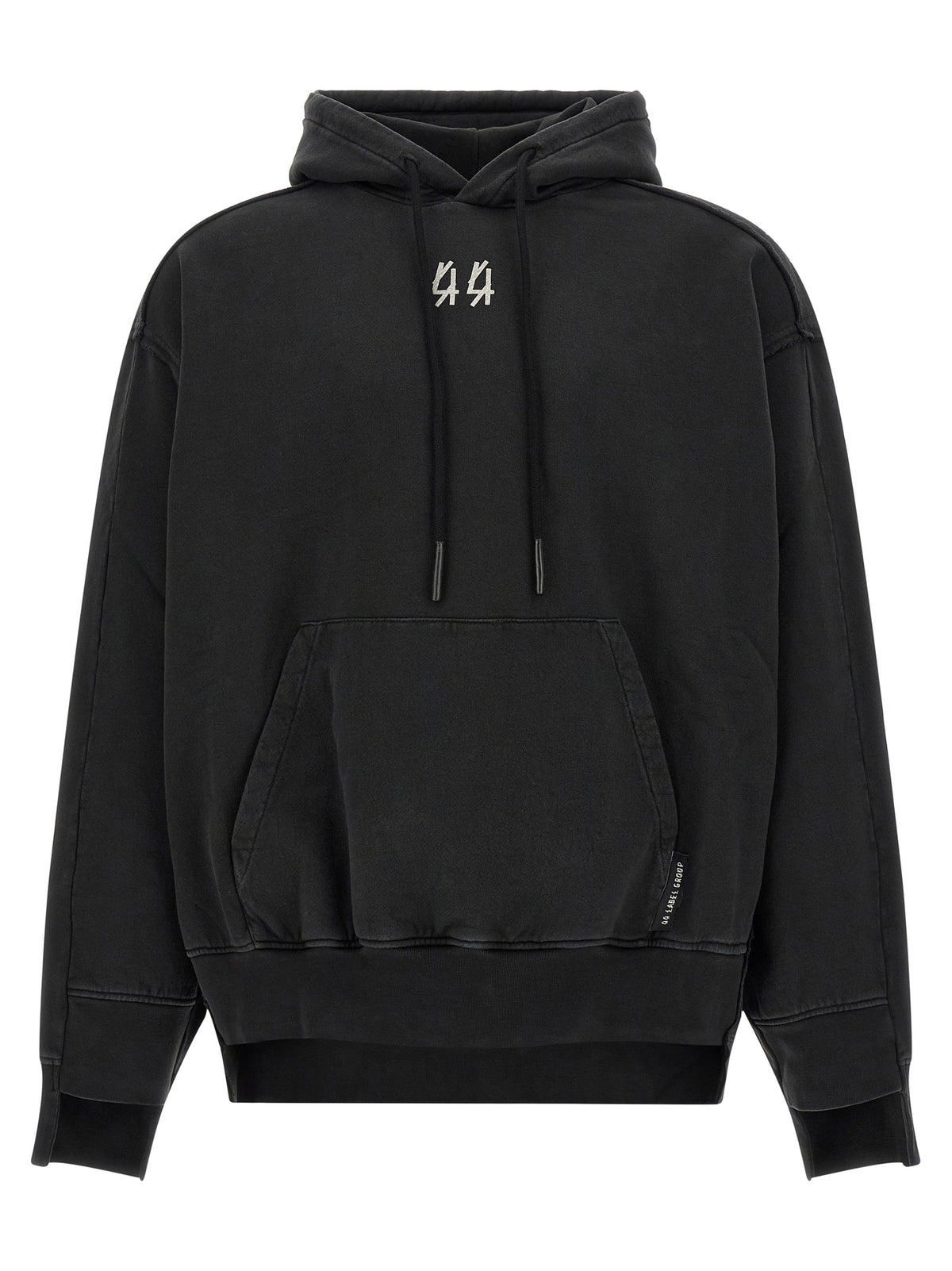 44 Label Group Black Cotton Men's Sweatshirt