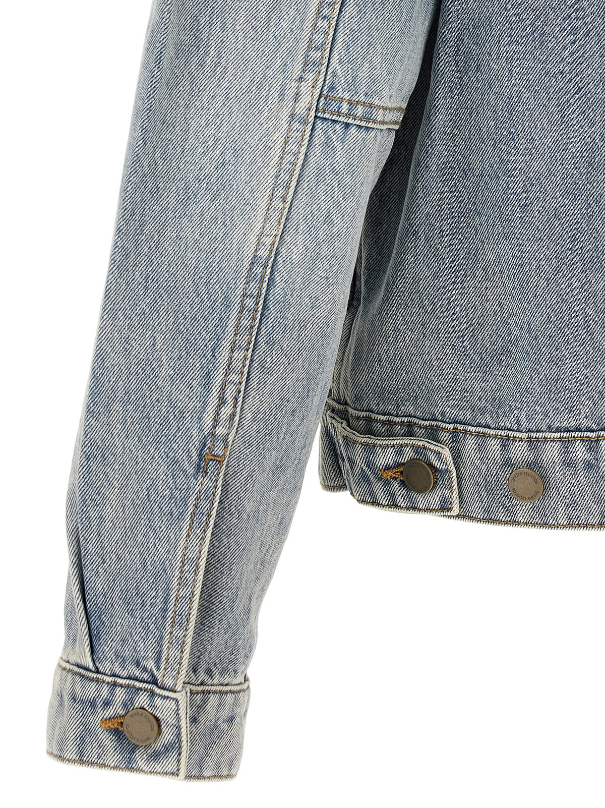 Entire Studios Blue Cotton Denim Men's Jacket