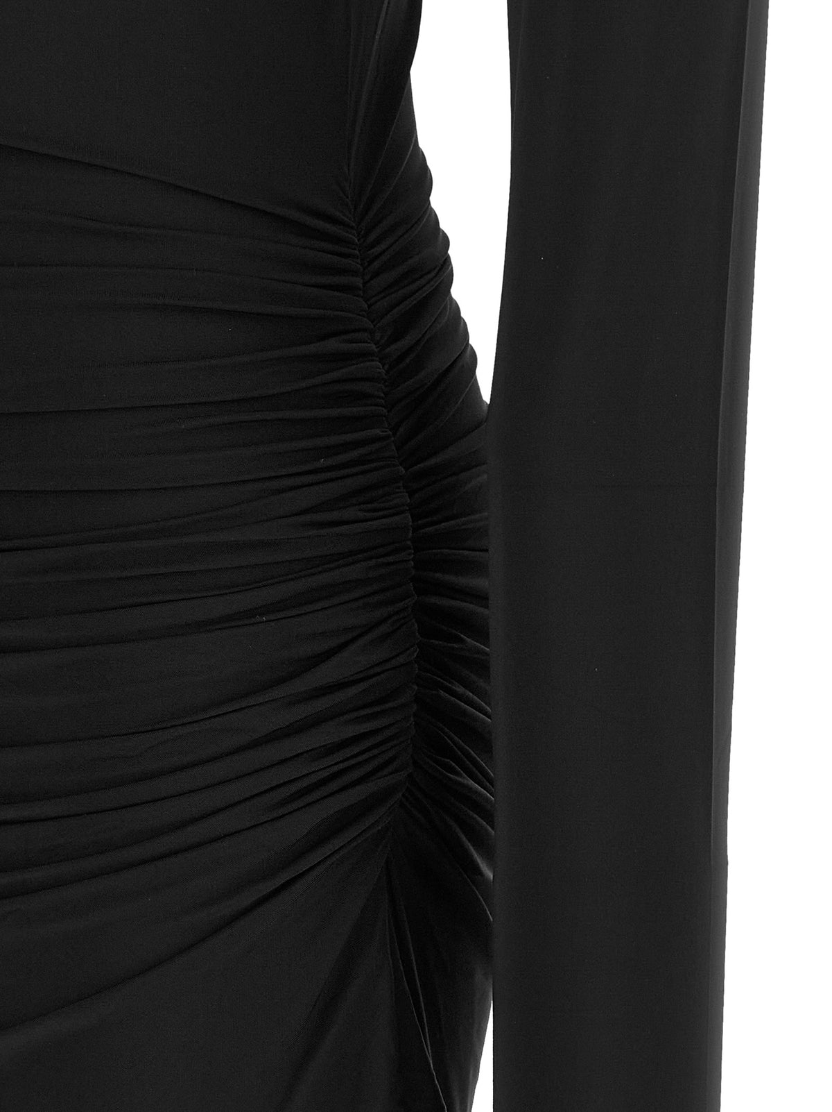 Entire Studios Black Nylon Tank Women's Tops
