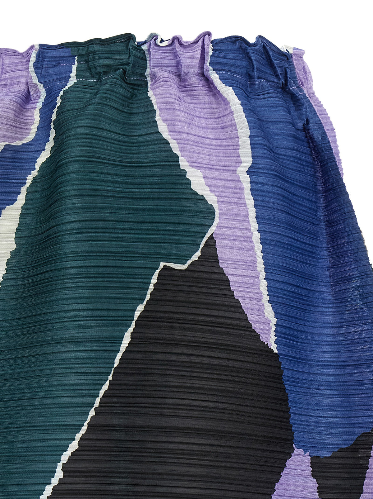 PLEATS PLEASE ISSEY MIYAKE Multicolor Polyester Midi Women's Skirt