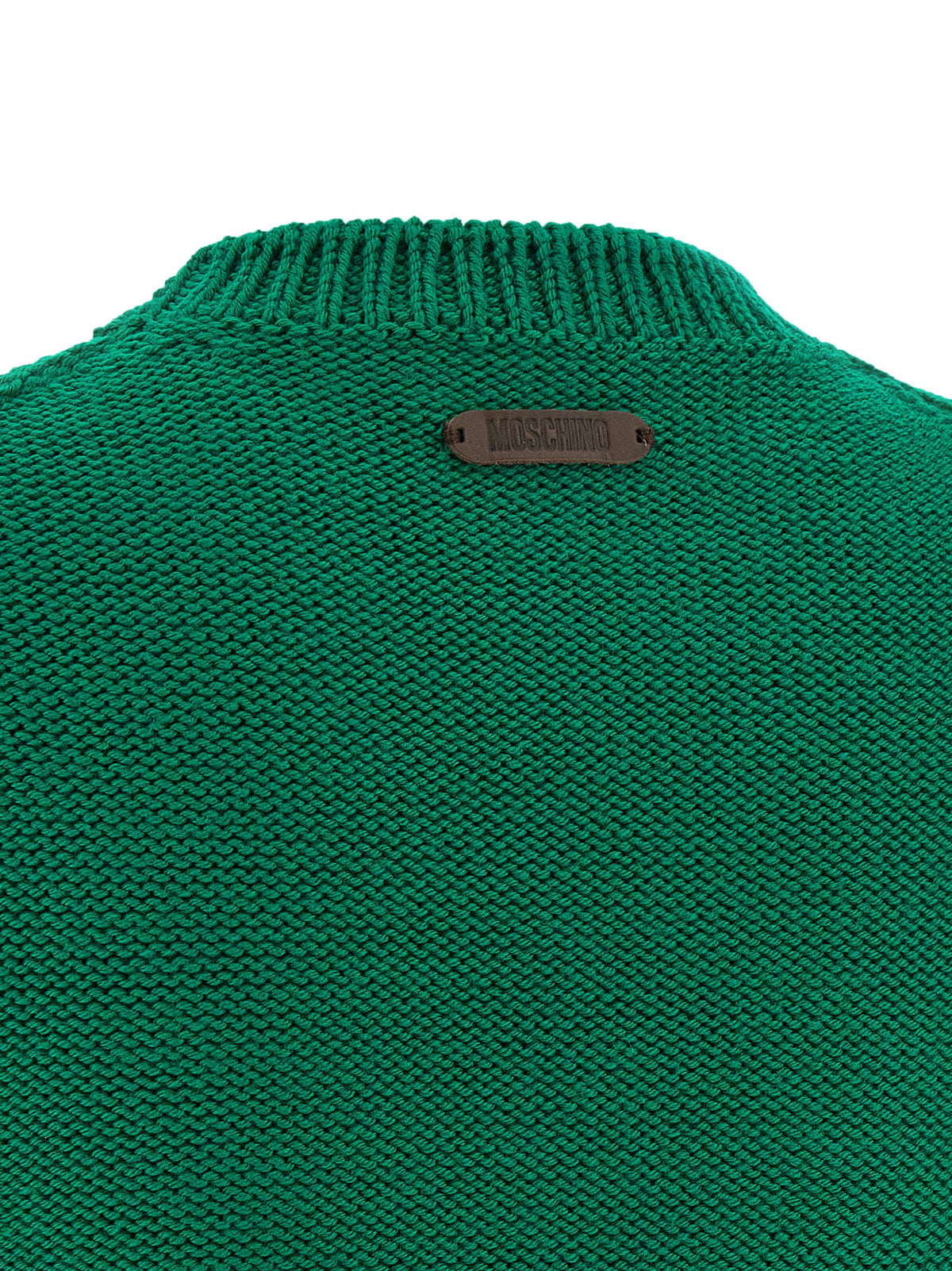 Moschino Bicolor Virgin Wool Women's Cardigan