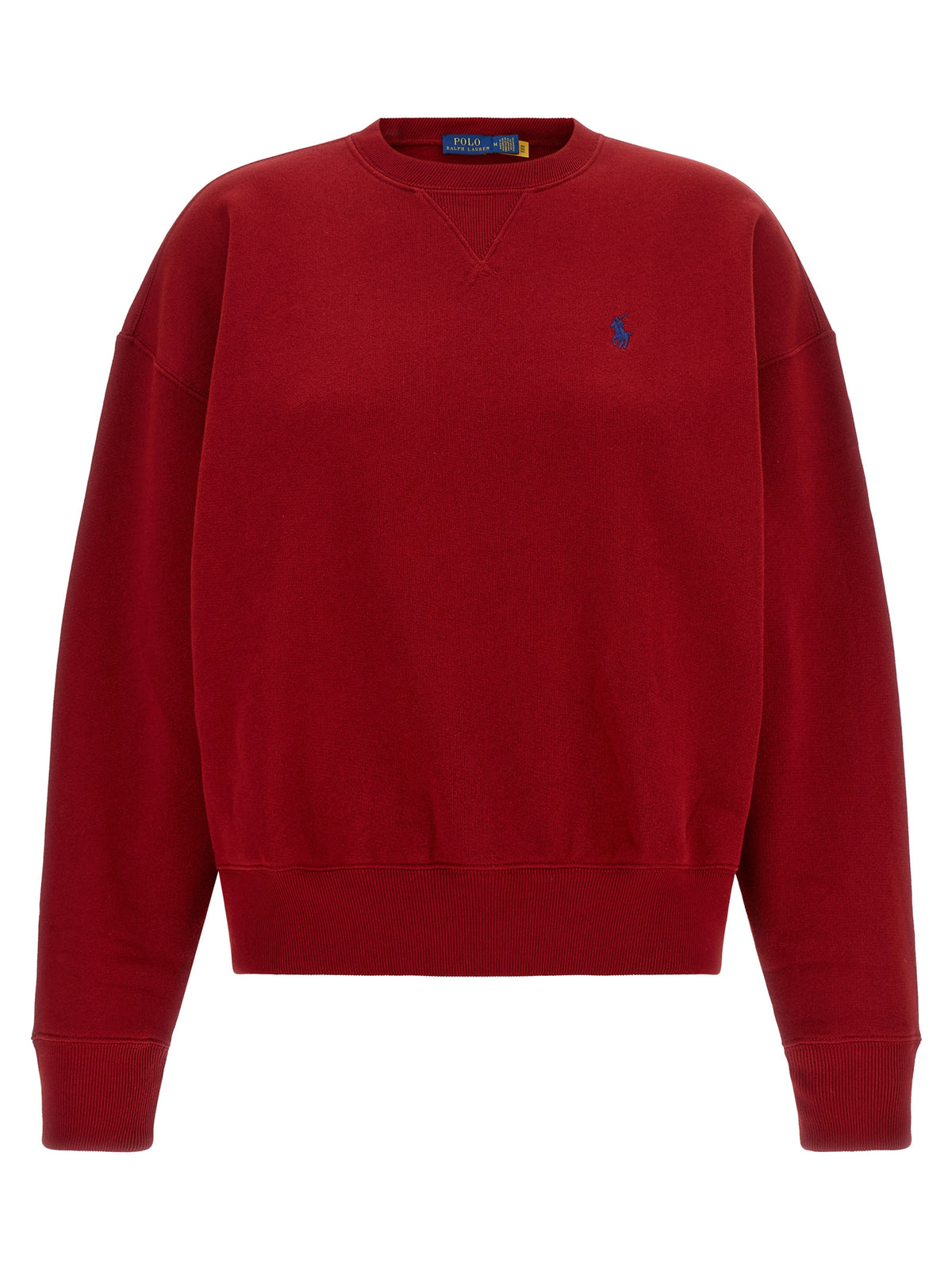 Polo Ralph Lauren Red Cotton Women's Sweatshirt