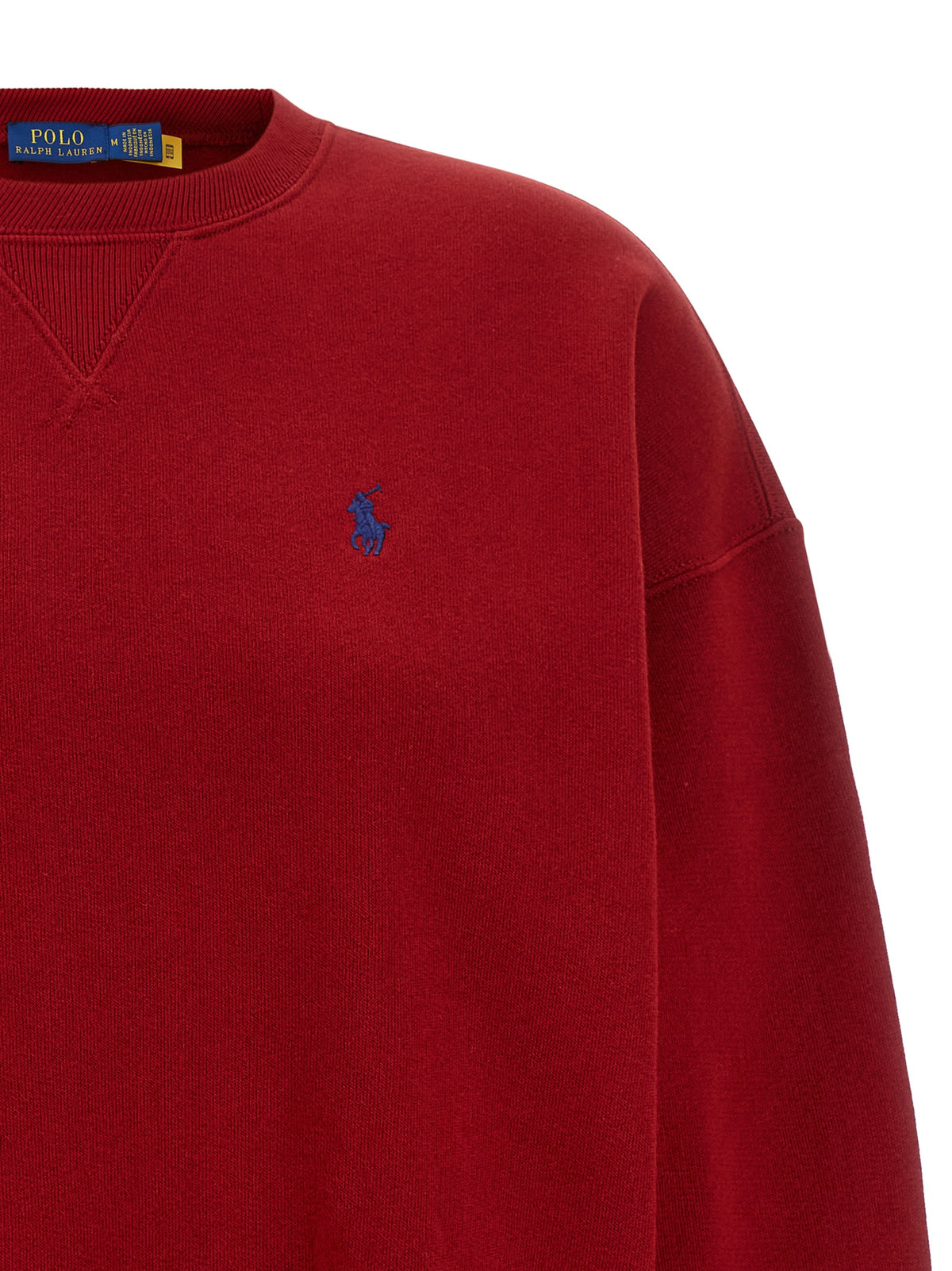 Polo Ralph Lauren Red Cotton Women's Sweatshirt