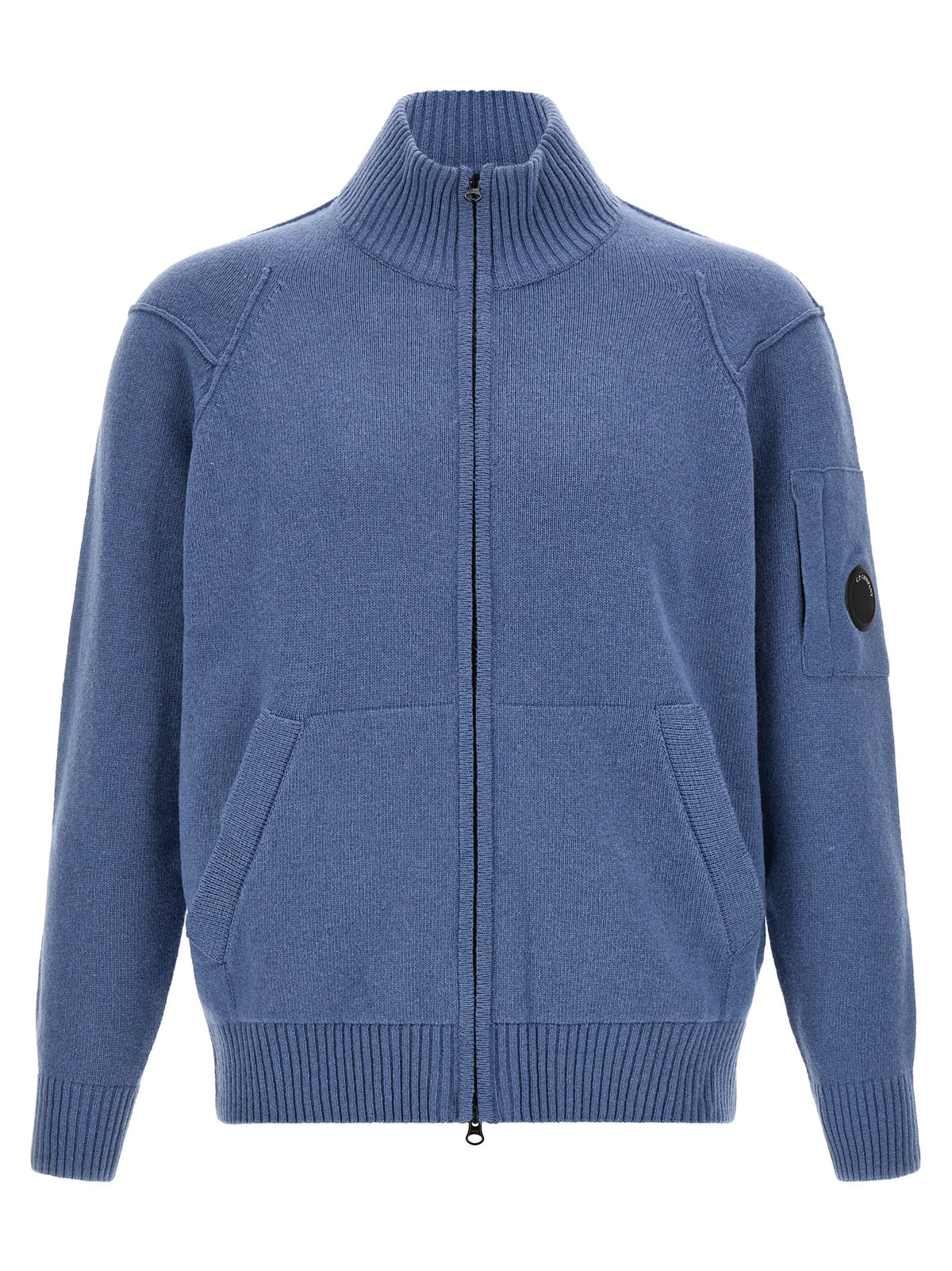 C.P. Company Blue Wool Men's Cardigan