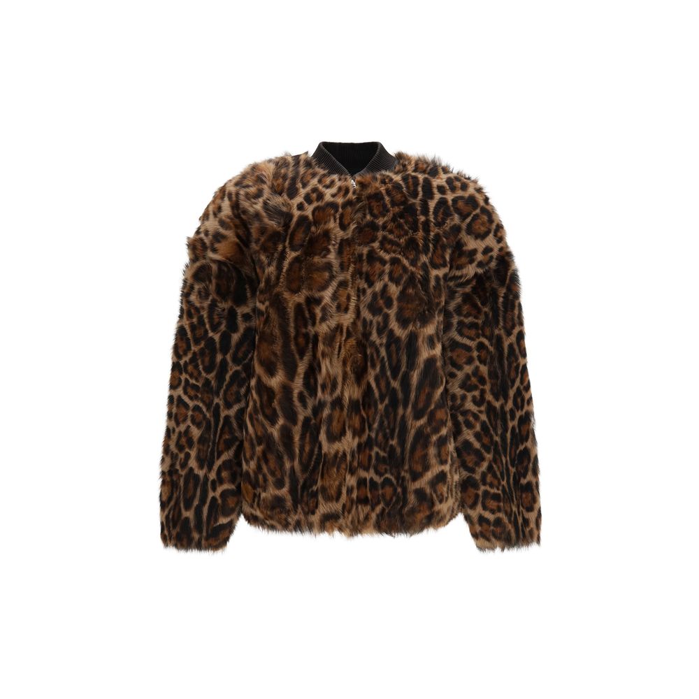 Arma Brown Lamb Ovis Aries Women's Bomber