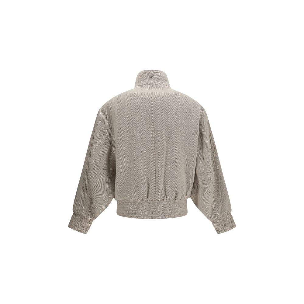 Jacquemus Beige Wool Oves Aries Men's Bomber