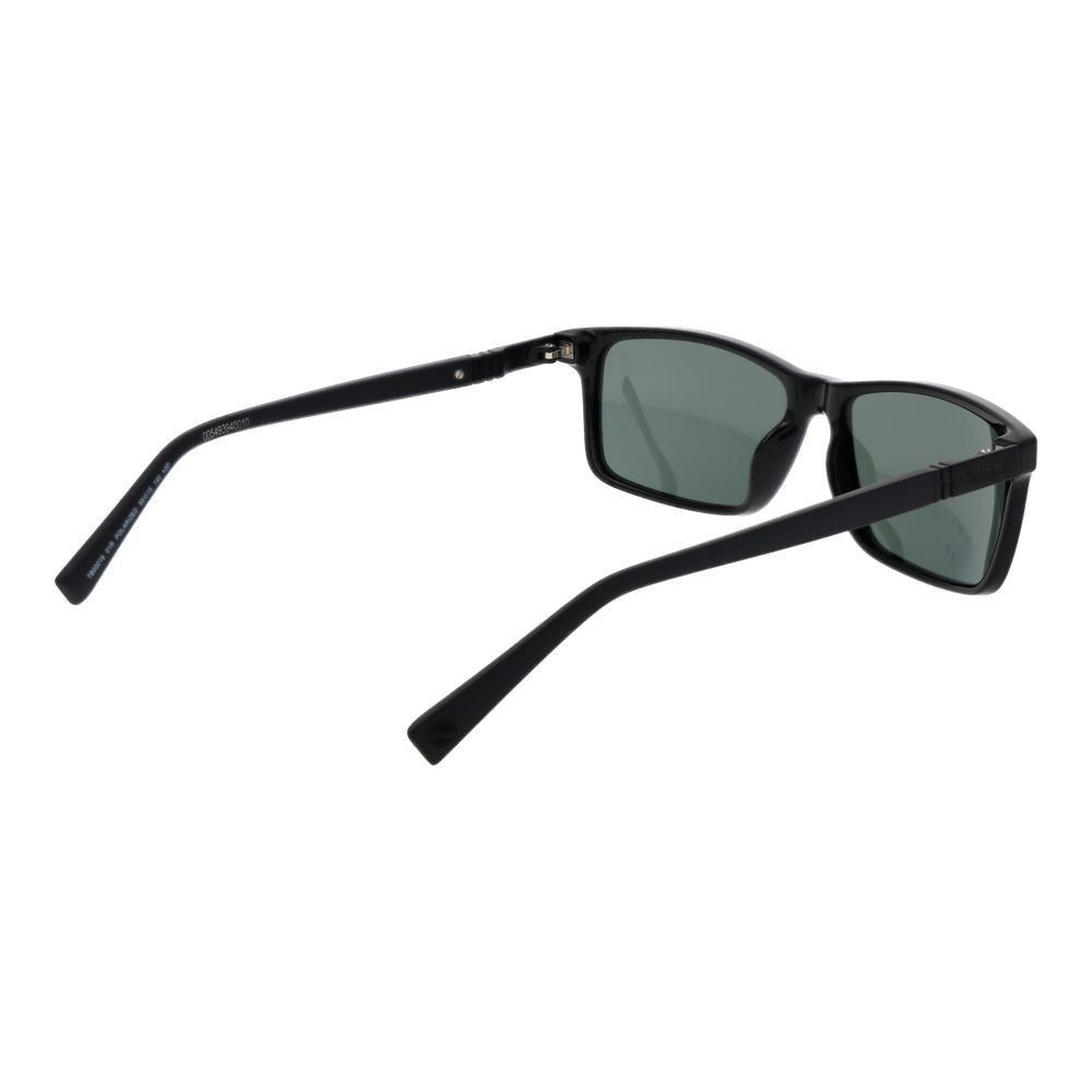Timberland Black Plastic Men's Sunglasses