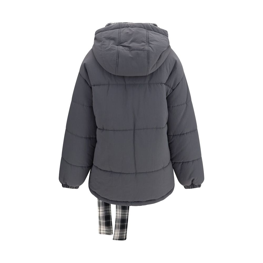 MARBELL Gray Polyamide Full-Length Women's Jacket