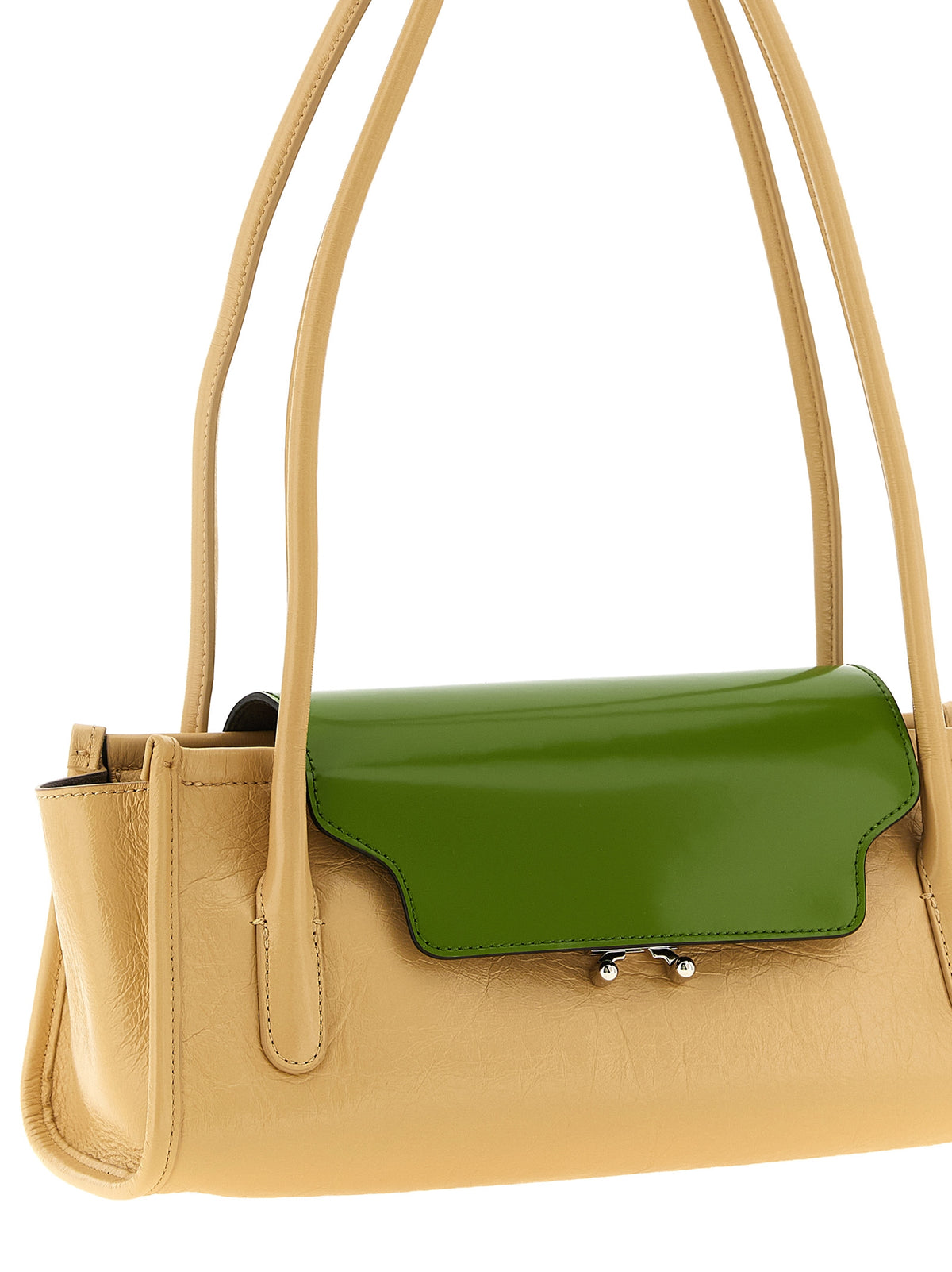 Marni Multicolor Calfskin Shoulder Women's Bag