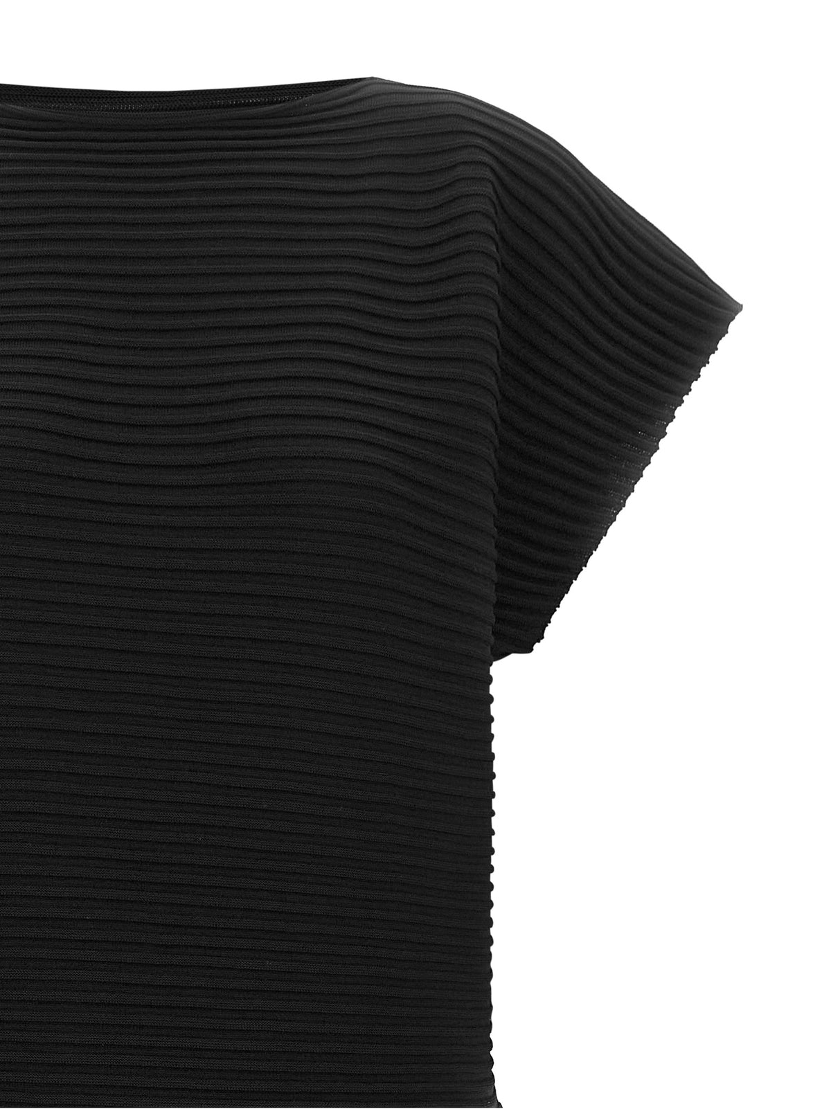 PLEATS PLEASE ISSEY MIYAKE Black Polyester Midi Women's Dress