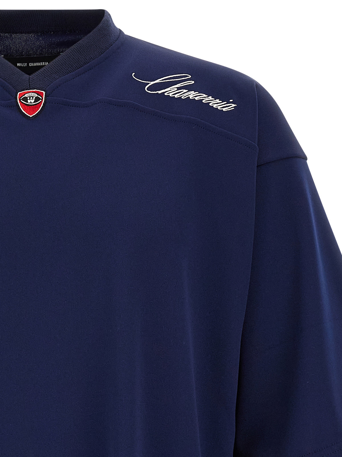 WILLY CHAVARRIA Blue Polyester Men's Sportswear
