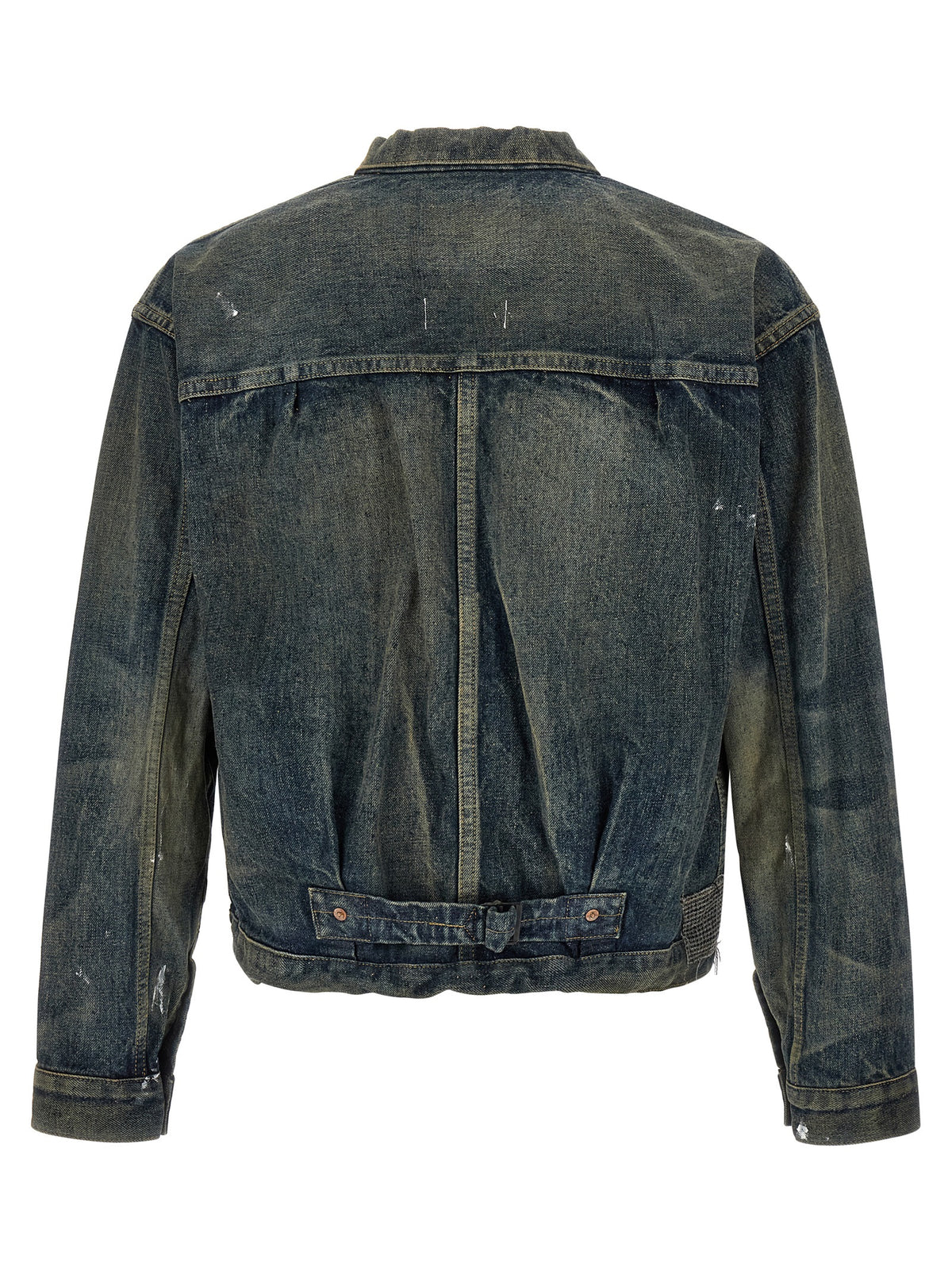 Junya Watanabe Blue Cotton Denim Men's Jacket