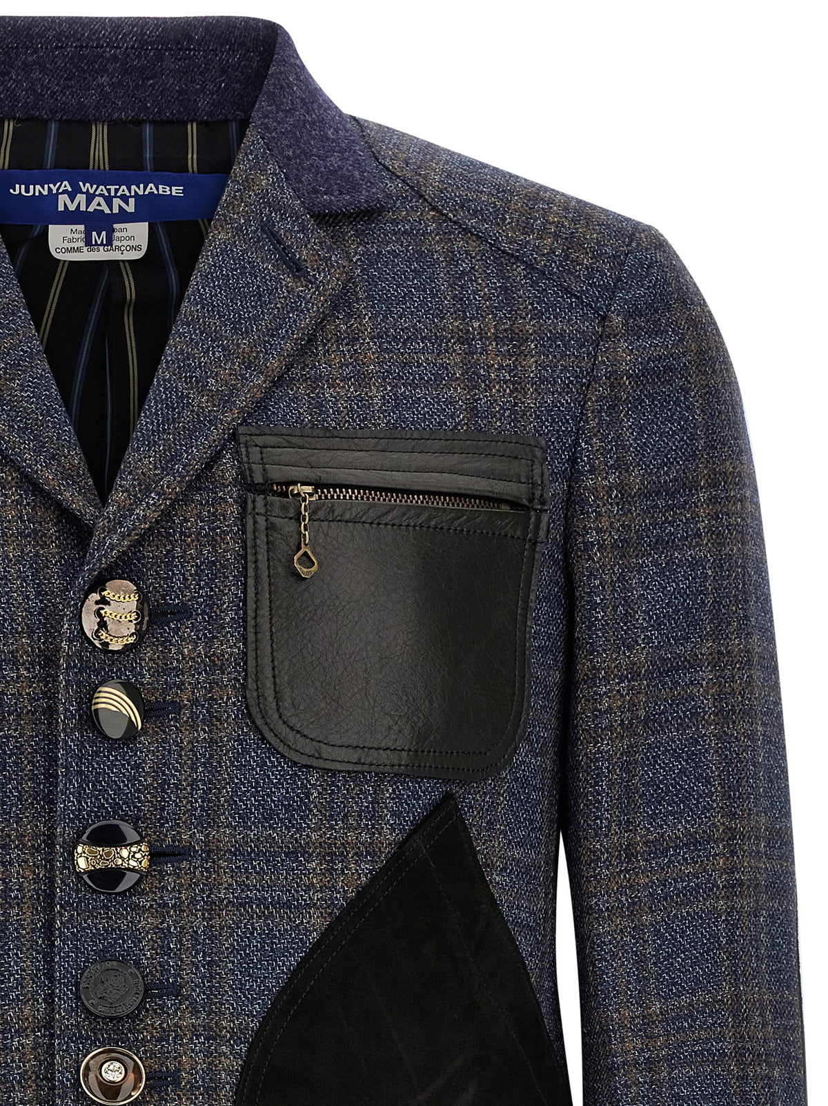 Junya Watanabe Blue Wool Men's Blazer