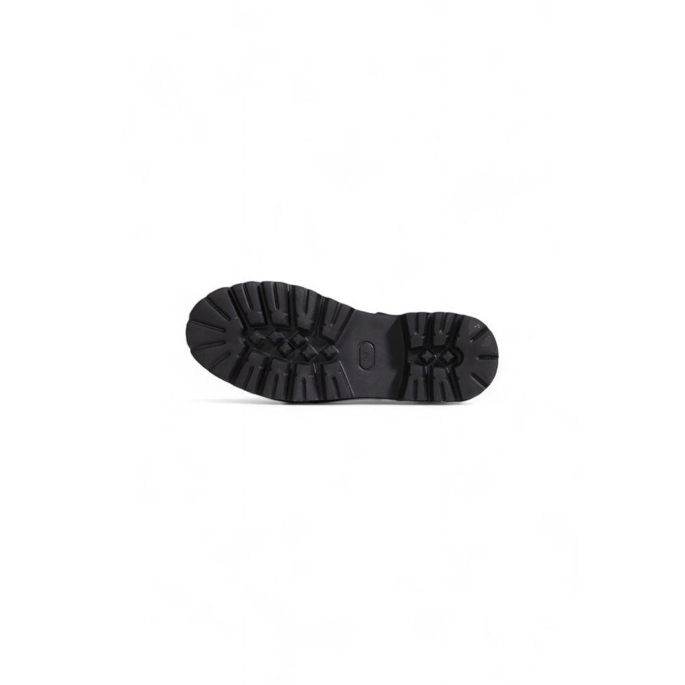 Cult Black Leather Platform Women's Pumps