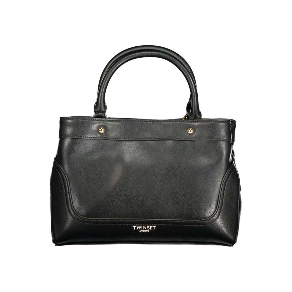 Twinset Black Polyurethane Women's Women's Bag