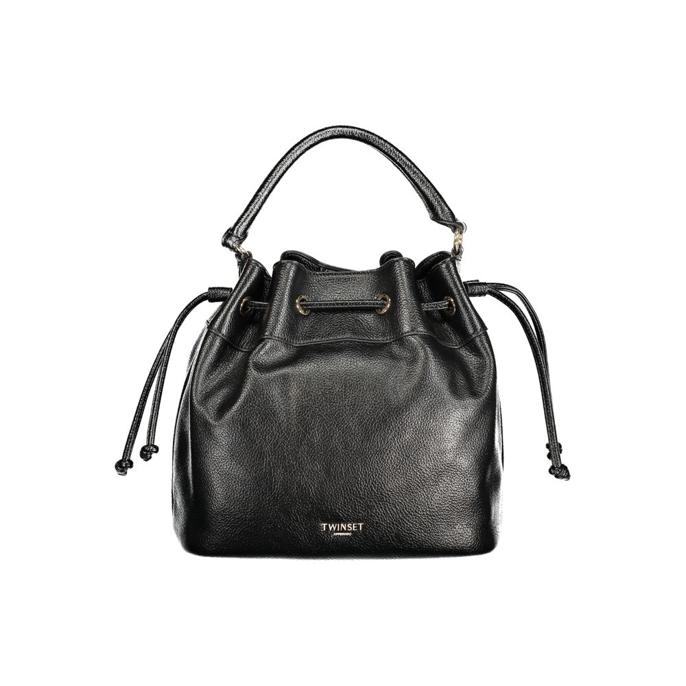 Twinset Black Polyurethane Women's Women's Bag