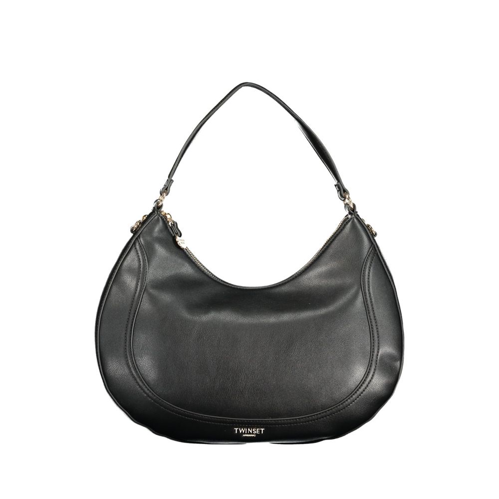 Twinset Black Polyurethane Women Women's Bag