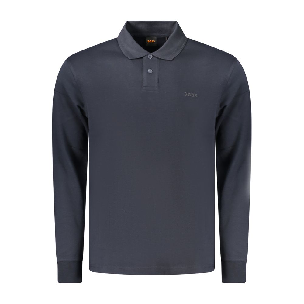 Hugo Boss Blue Cotton Men's Men's Polo