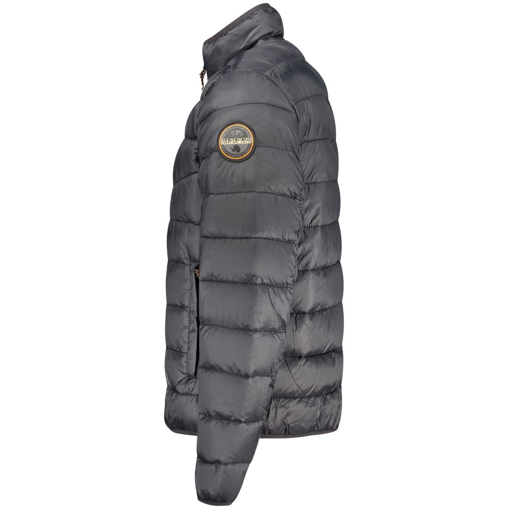 Napapijri Black Polyamide Shell Men's Jacket