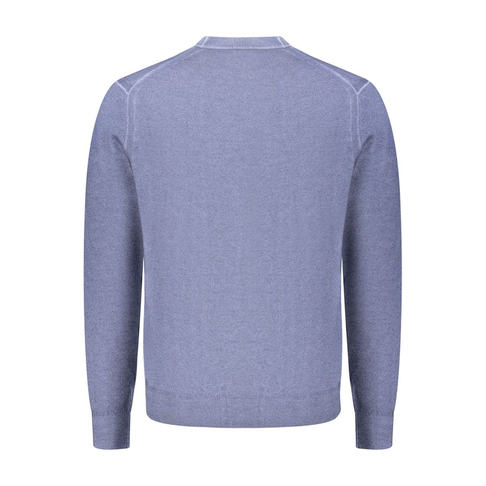 Hugo Boss Blue Wool Men's Sweatshirt