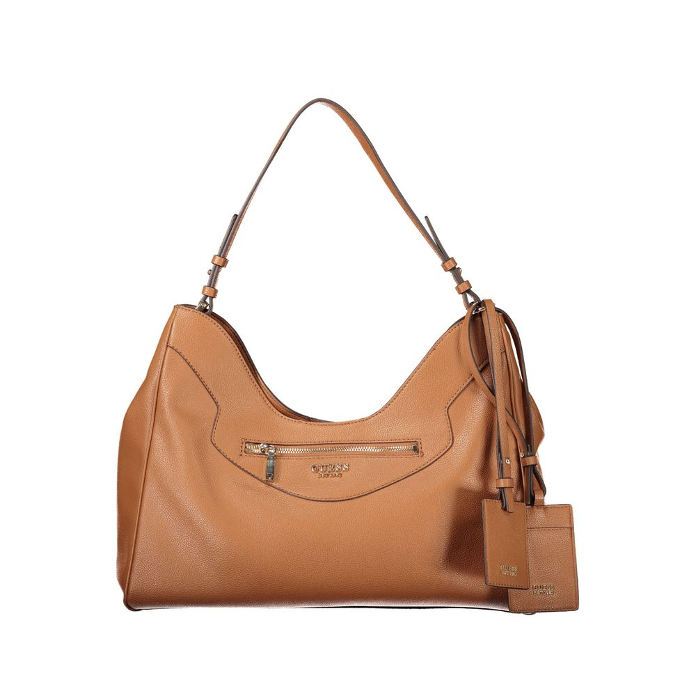 Guess Jeans Brown Polyurethane Women's Women's Bag