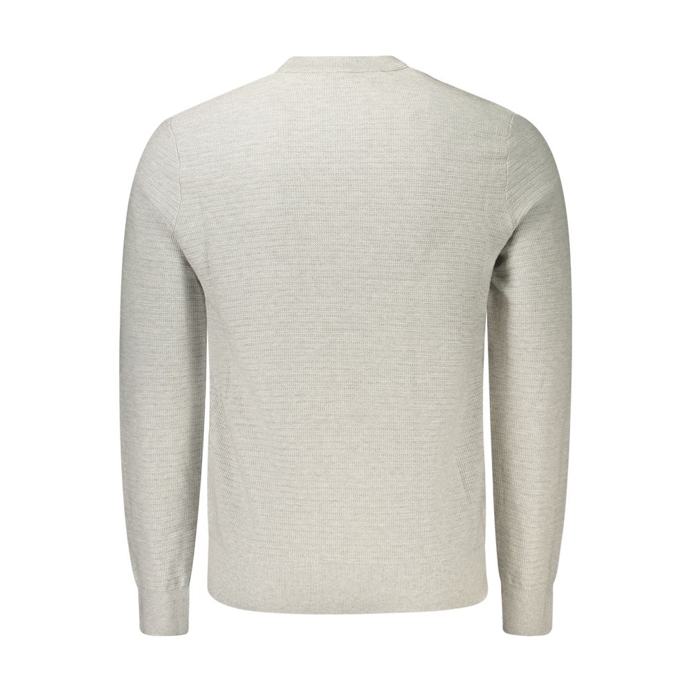 Hugo Boss Gray Cotton Men's Sweatshirt