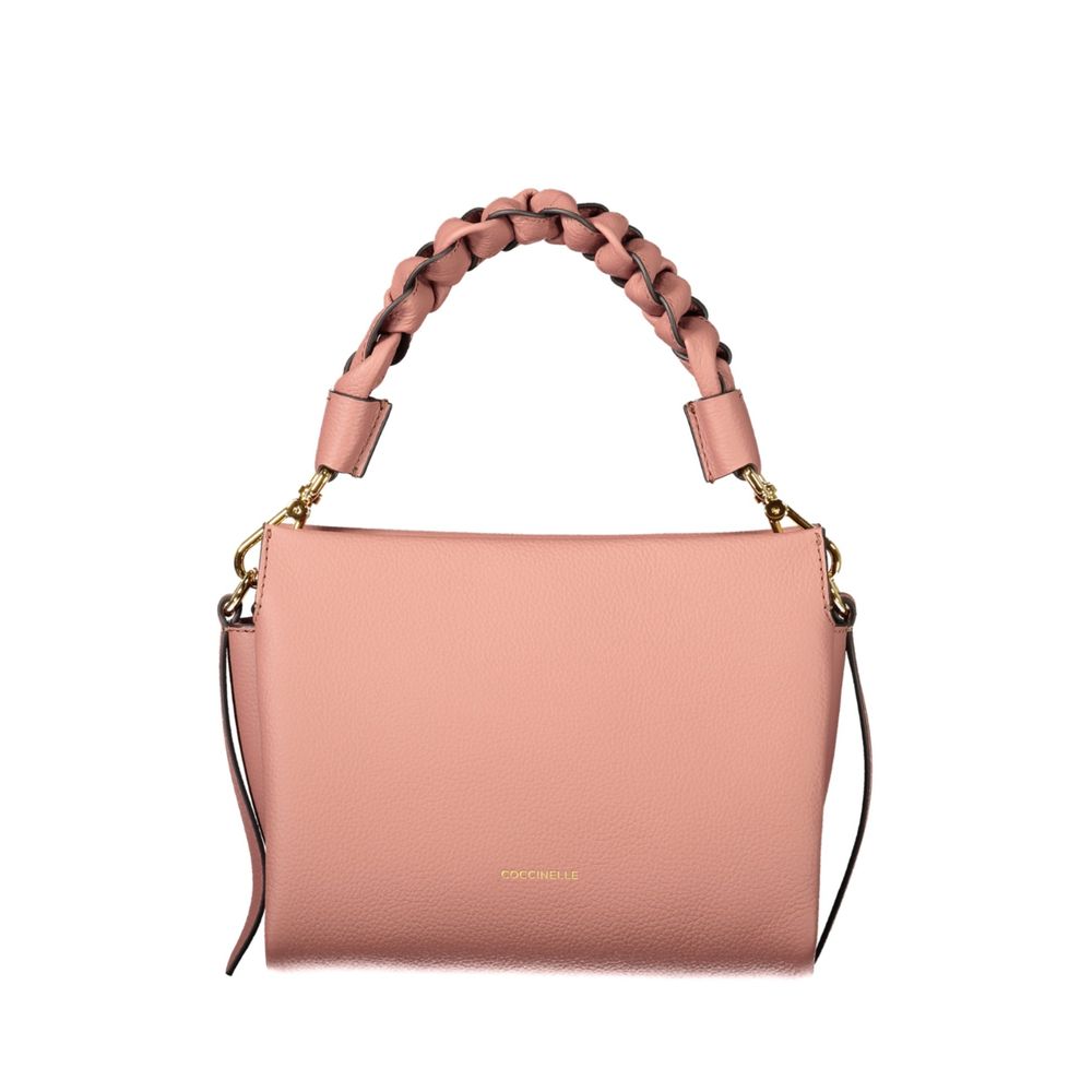 Coccinelle Pink Leather Women's Handbag