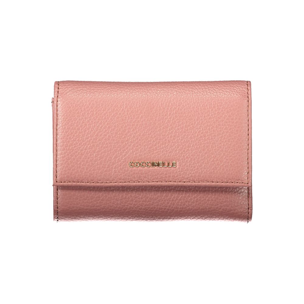 Coccinelle Pink Leather Women's Wallet