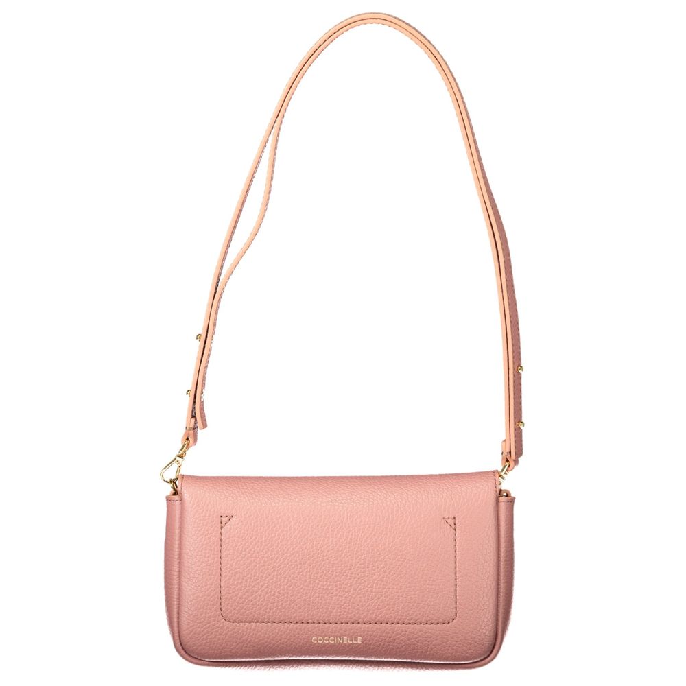 Coccinelle Pink Leather Women's Handbag