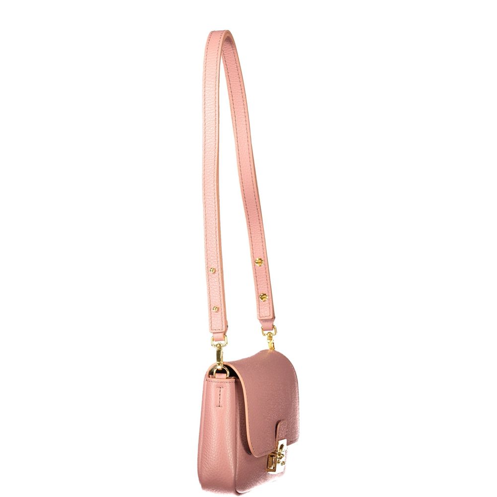 Coccinelle Pink Leather Women's Handbag