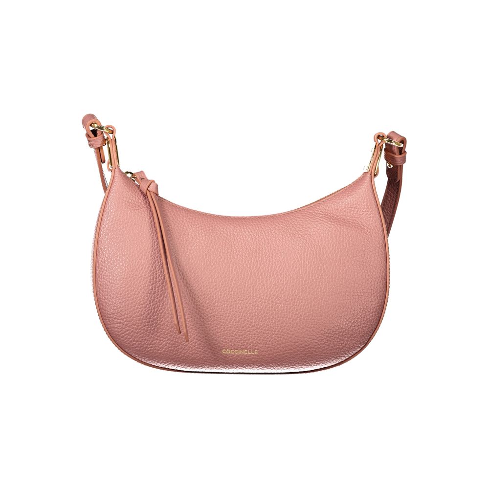Coccinelle Pink Leather Women's Handbag