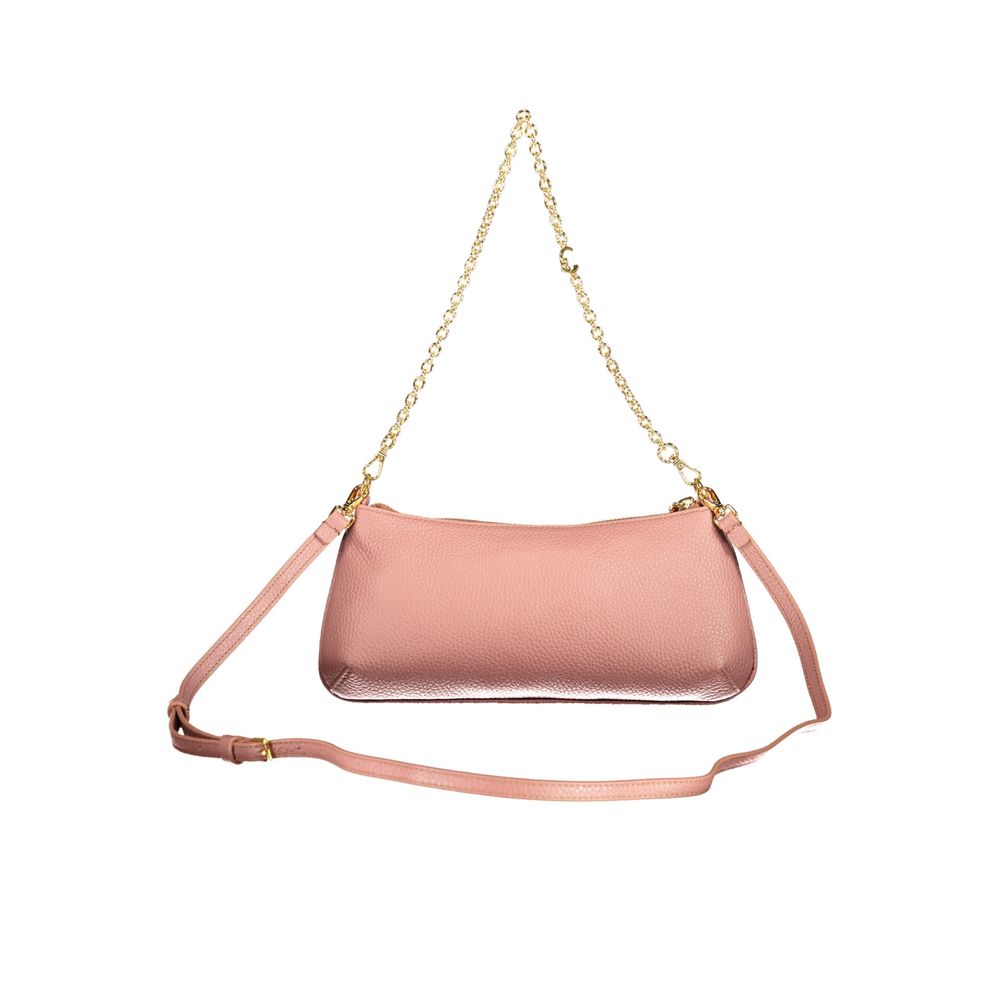 Coccinelle Pink Leather Women's Handbag