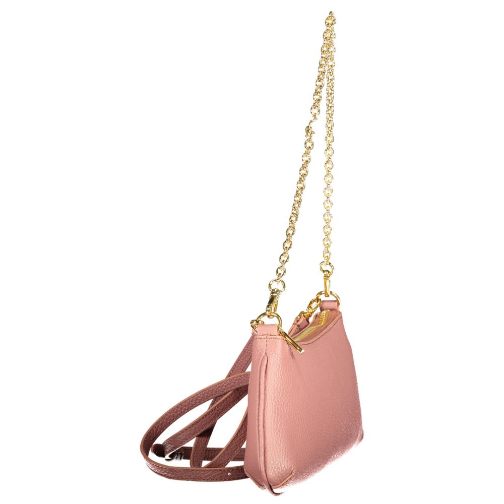 Coccinelle Pink Leather Women's Handbag
