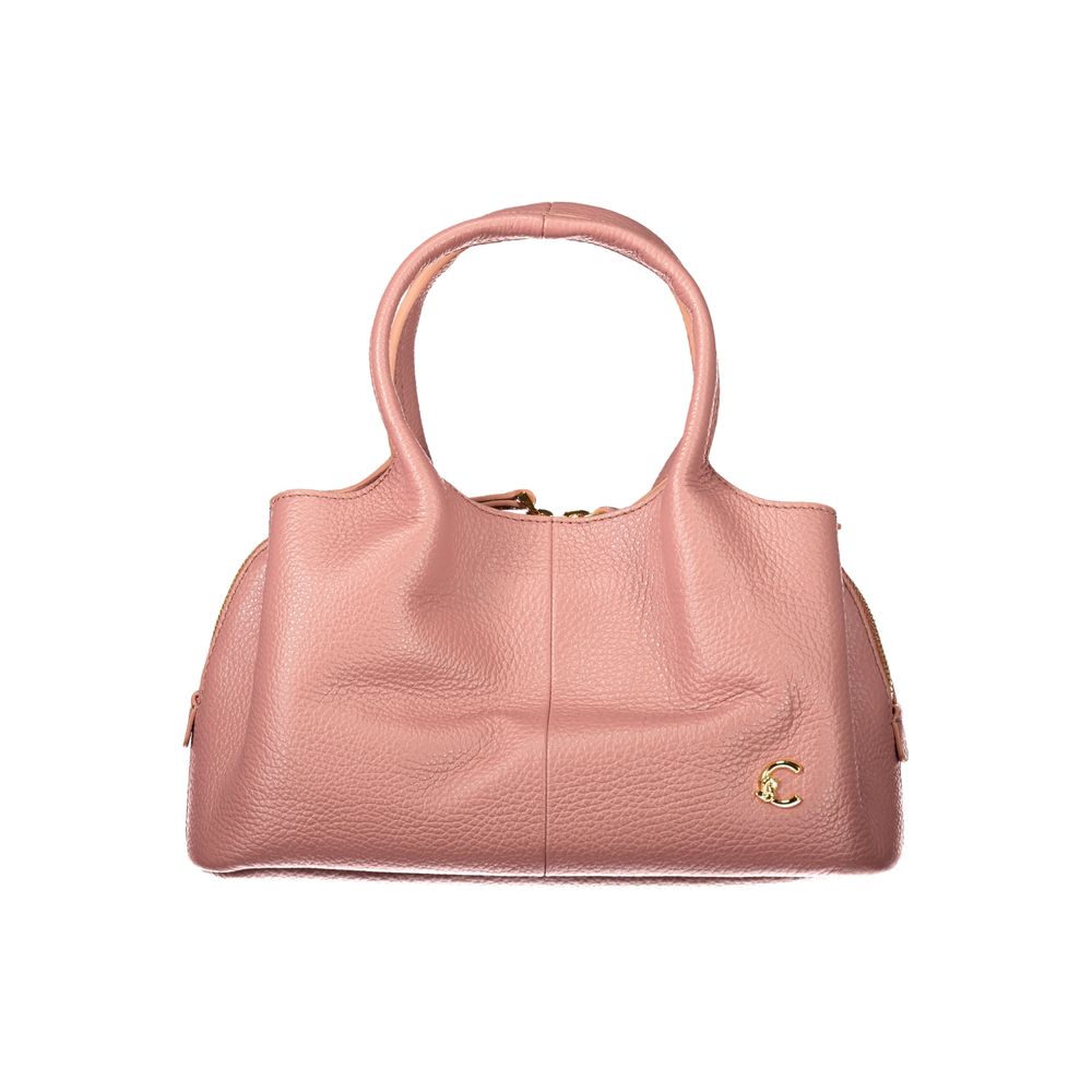 Coccinelle Pink Leather Women's Handbag
