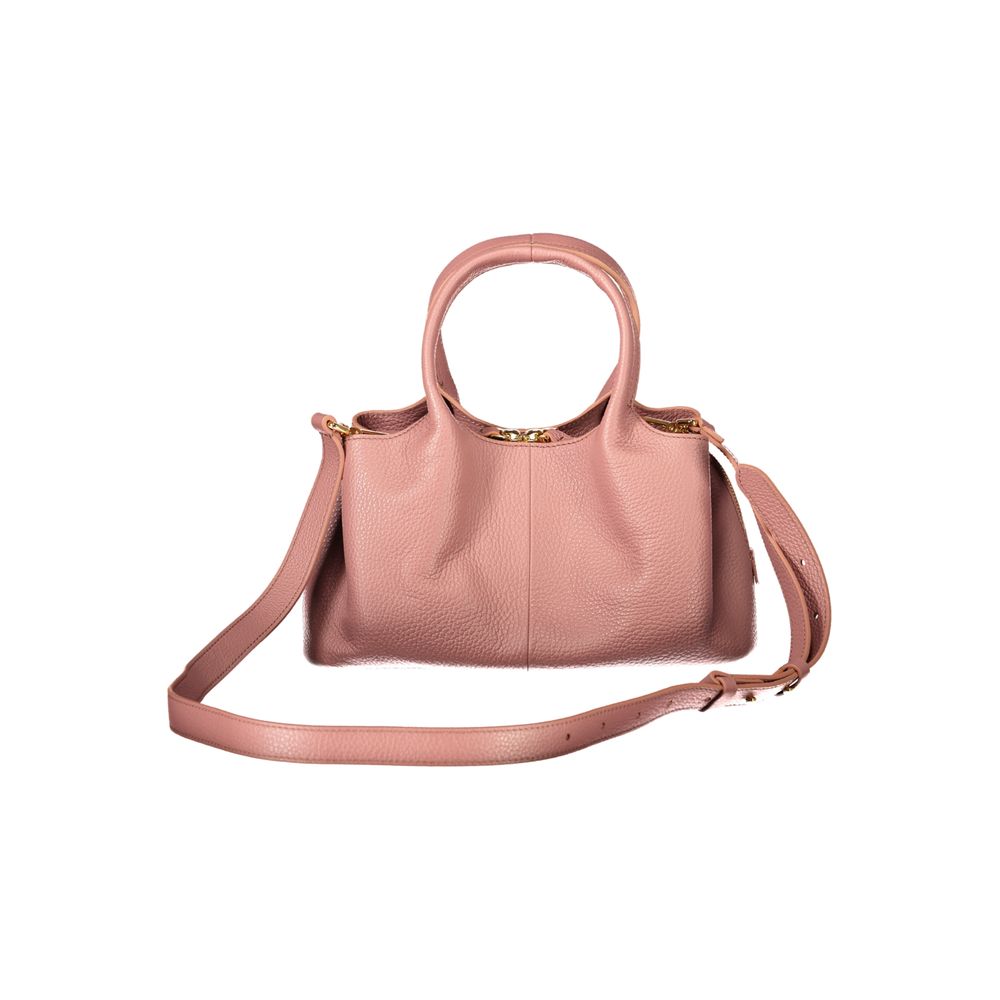 Coccinelle Pink Leather Women's Handbag