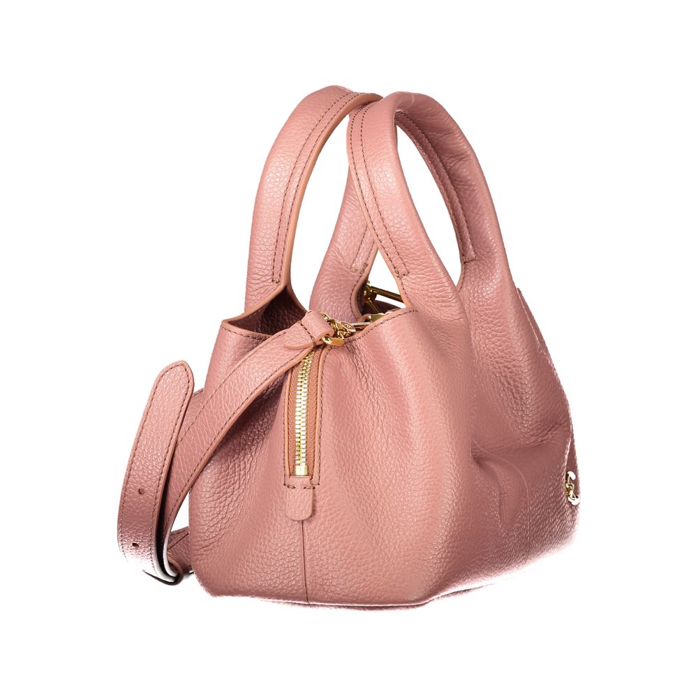 Coccinelle Pink Leather Women's Handbag