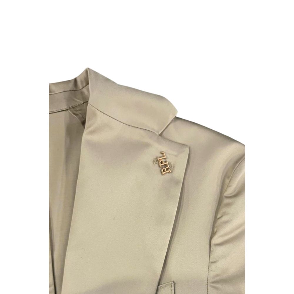 Roberto Pepe Luxury Beige Cotton Men's Men's Jacket