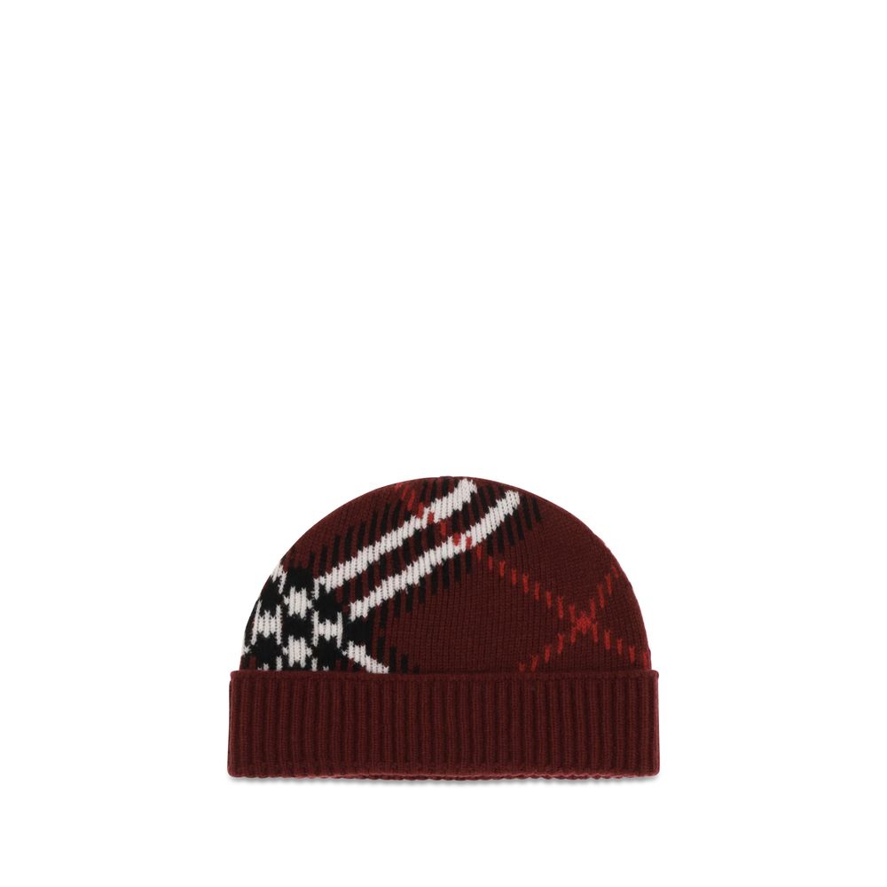 Burberry Bordeaux Cashmere Women's Beanie
