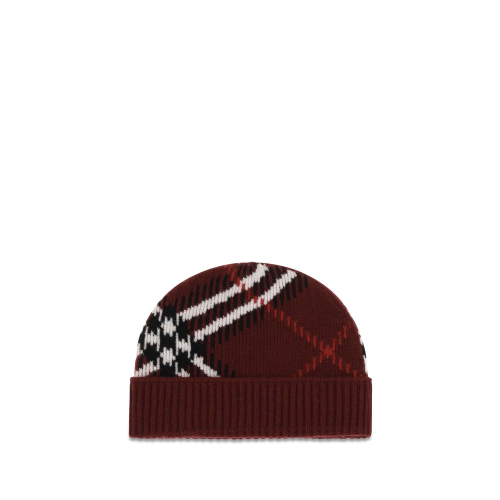 Burberry Bordeaux Cashmere Women's Beanie