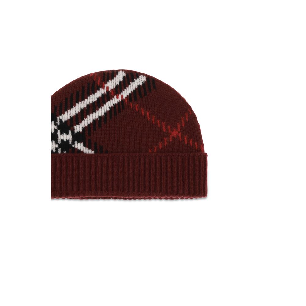 Burberry Bordeaux Cashmere Women's Beanie